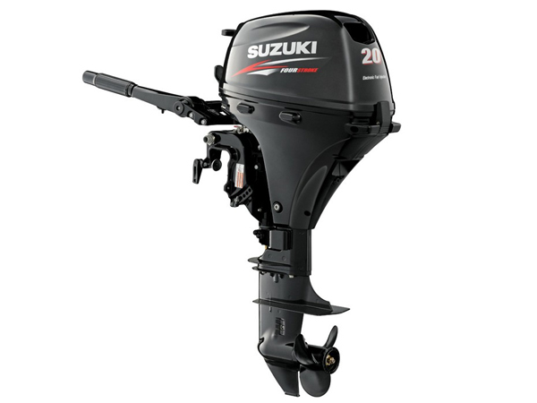 2019 Suzuki 20 HP DF20AS2 Outboard Motor