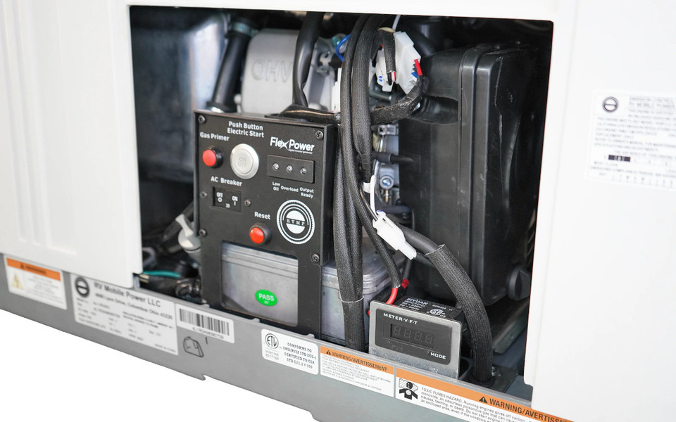 RVMP Flex Power 4000 Watt Dual Fuel Inverter RV Generator 4000i - Image 4