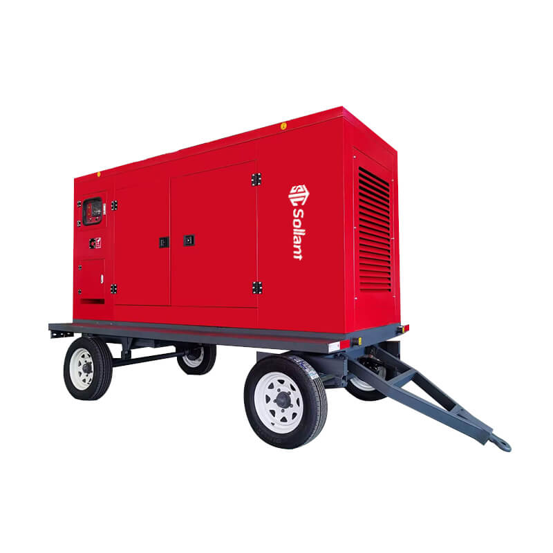 15kVA Portable Diesel Generator Trailer Mounted
