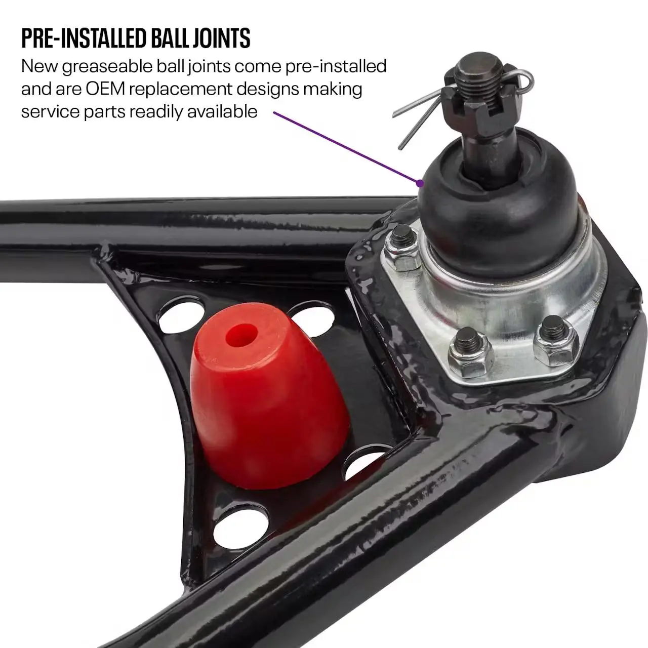 1967-69 Buick Riviera Control Arm/Alignment Kit - Image 3