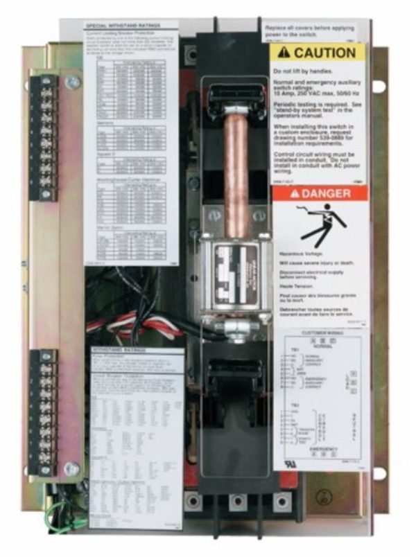 Cummins OTEC 480 Volt 125 Amp 3 Phase PowerCommand 40 Automatic ...
